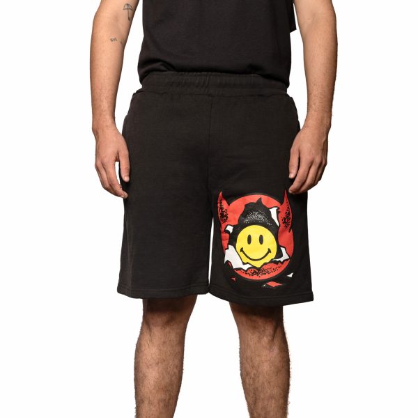 SMILEY INNER PEACE SWEATSHORTS