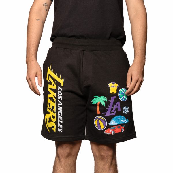 MARKET LAKERS SWEATSHORTS