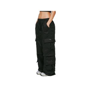 ACTIVE BAGGY CARGO PANTS - BLA