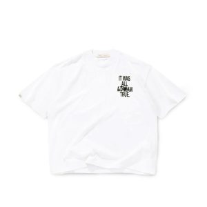 DREAMS BOXY TEE - WHITE
