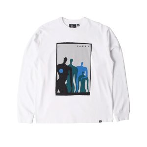 THE VISITORS LONG SLEEVE T­SHI