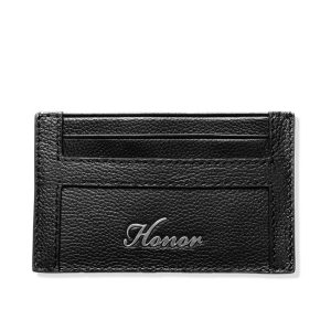 H CARD WALLET-BLACK