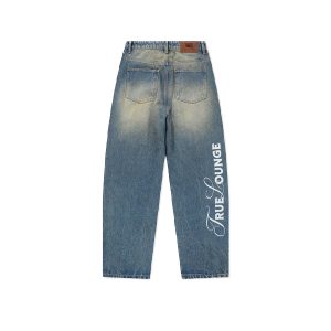 LOUNGE PRINTED DENIM PANTS - B - Imagen 2