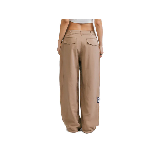 WIDE LEG TROUSERS - KHAKI - Imagen 2