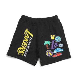 MARKET LAKERS SWEATSHORTS