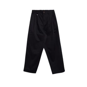 CONTRAST STITCH ELASTIC WAIST