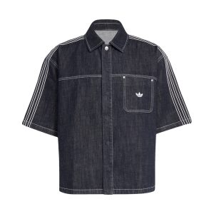DENIM BUTTON UP
